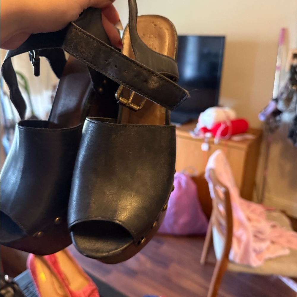 Black Women's Sandals wedges